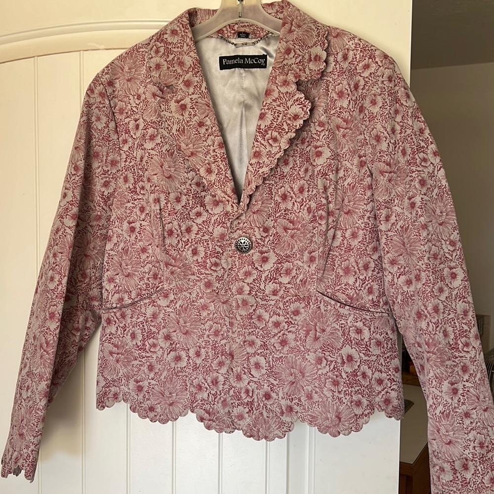 Incredible Pamela McCoy Leather Jacket